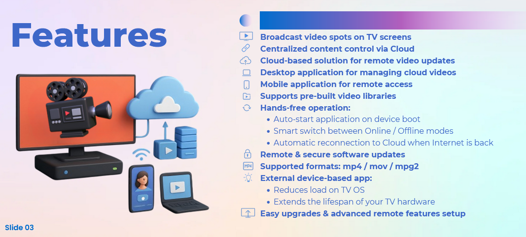 Fonctionnalités de base