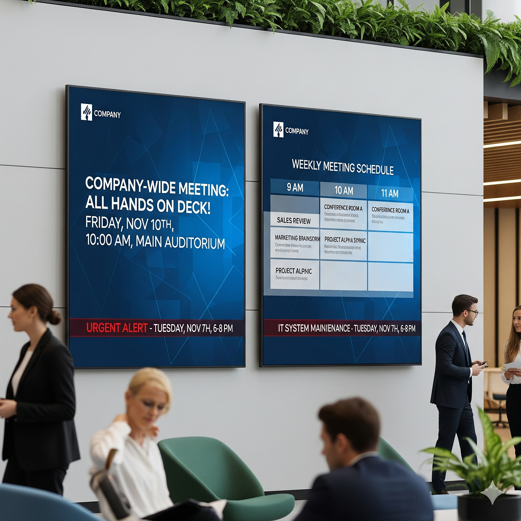 Solution digitale pour bureaux